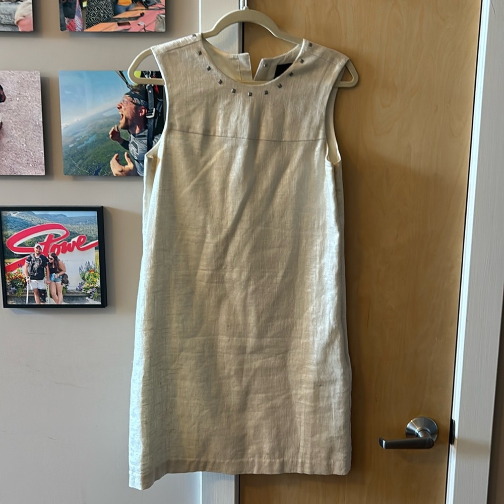 Cynthia Rowley Taupe Detail dress